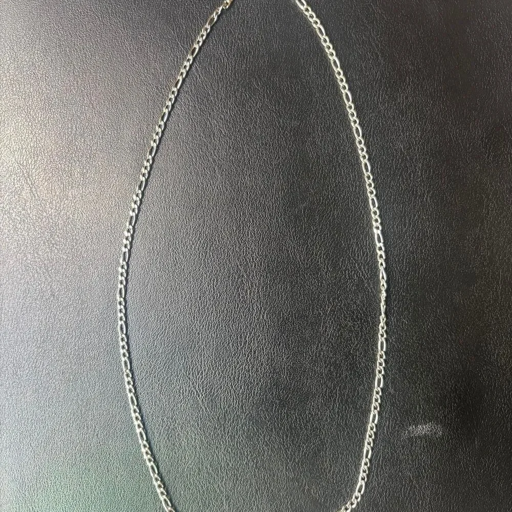 Unbranded Men's Silver and Black Jewellery